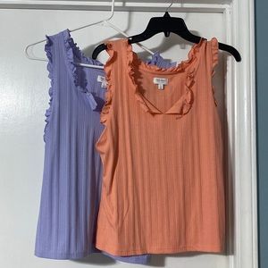 2 True Craft Ladies Tank Tops